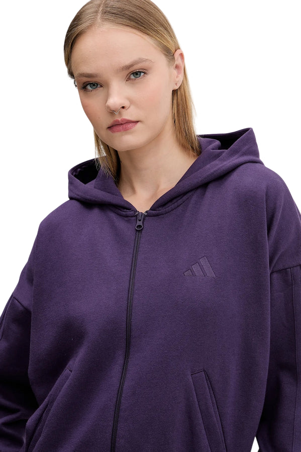 Adidas Tuta Donna Sportiva W Energize TS Violetto JX0536 - FELPA