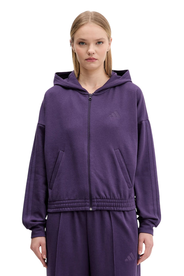 Adidas Tuta Donna Sportiva W Energize TS Violetto JX0536 - FRONTE