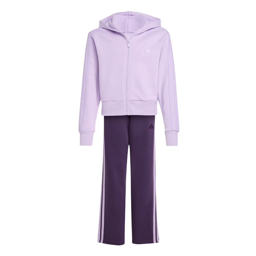 Adidas Tuta Sportiva da ragazza con Cappuccio JN2439 violetto