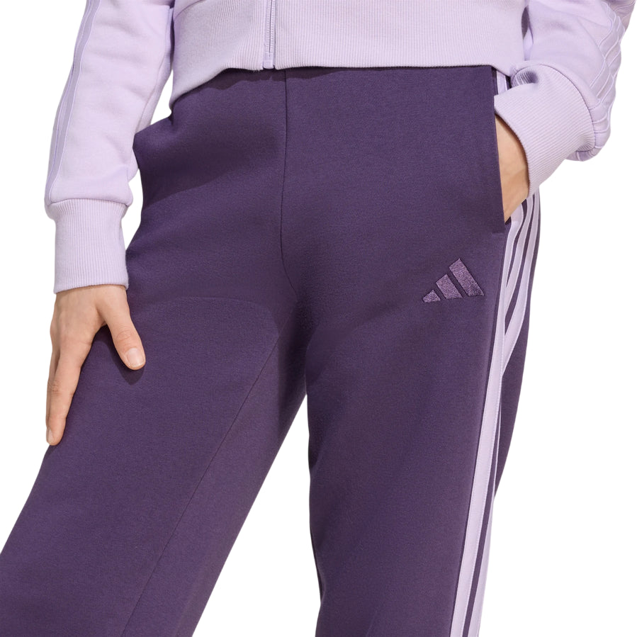 Adidas Tuta Sportiva da ragazza con Cappuccio JN2439 violetto - DETTAGLIO PANTALONE