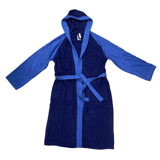 Arena Accappatoio Cotton Robe Bicolor 011690 780 Blu-Azzurro – Comfort Assorbente