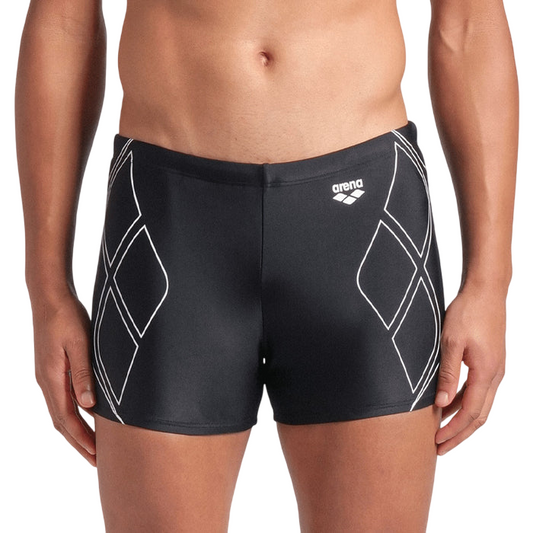 Swim Short Arena aderente per uomo, tessuto tecnico elasticizzato per prestazioni ottimali in acqua
