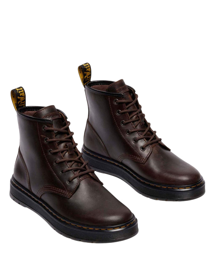 Dr. Martens – Stivaletto Brookline Chukka 41681200 Marrone Scuro | Chukka Urban Heritage, Pelle Premium, Comfort Everyday