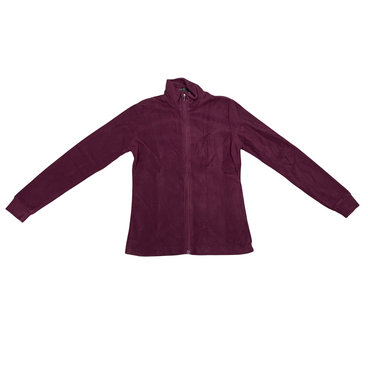 Astrolabio Maglia Micro Pile Donna AB6F-323 Viola | Zip intera calda leggera trekking sport