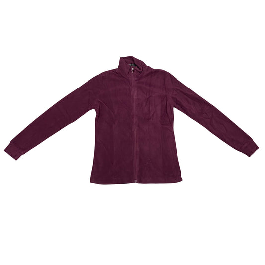 Astrolabio Maglia Micro Pile Donna AB6F-323 Viola | Zip intera calda leggera trekking sport