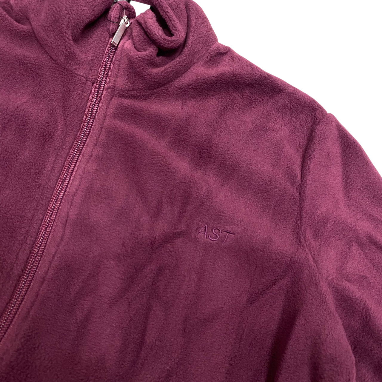 Astrolabio Maglia Micro Pile Donna AB6F-323 Viola | Zip intera calda leggera trekking sport