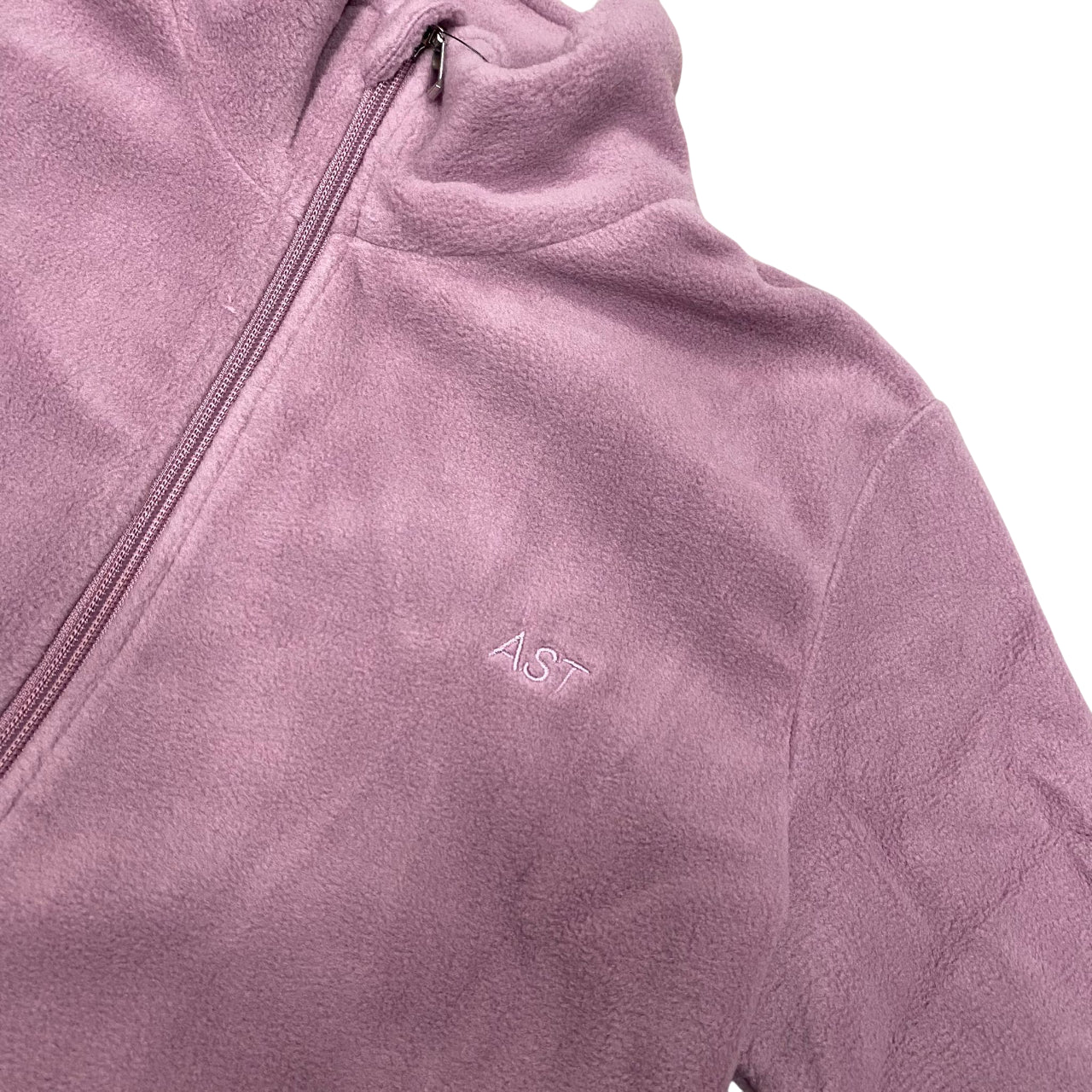 Astrolabio Maglia Micro Pile Donna AB6F-769 Rosa antico | Zip intera calda leggera trekking sport