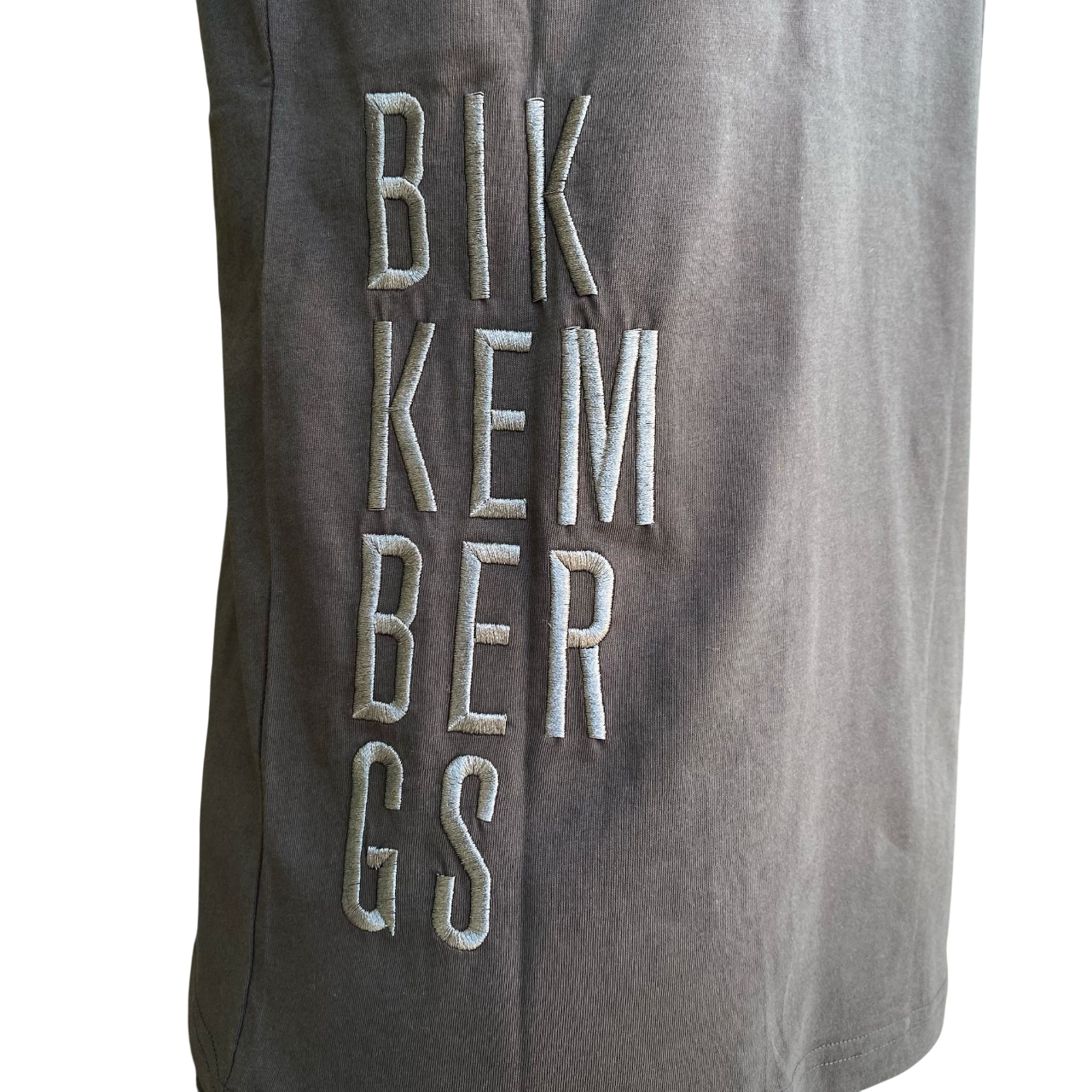 Bikkembergs maglietta manica corta da uomo con ricamo 1998 BMT0904 8001 nero