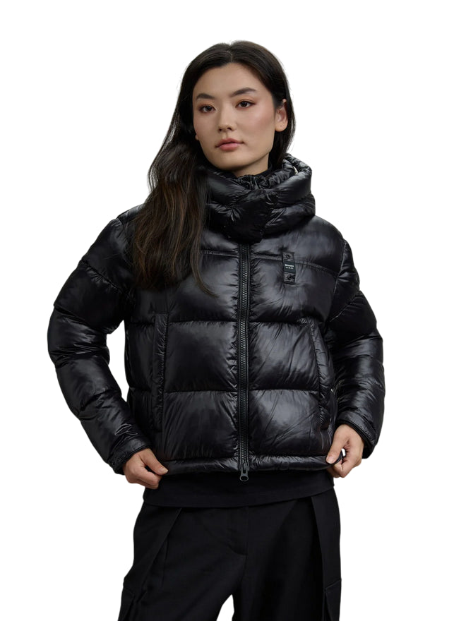 Blauer Giubbotto Donna Gloria 25WBLDC02170-006648 Nero - fronte