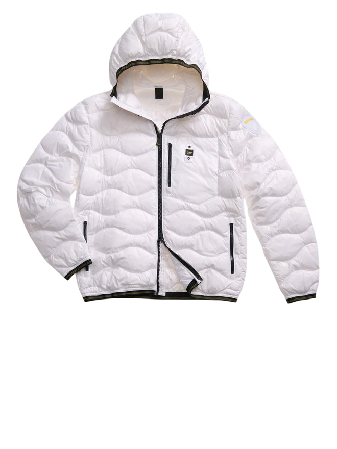 Blauer Giubbotto Uomo Wave 25WBLUC03074-006355 Bianco