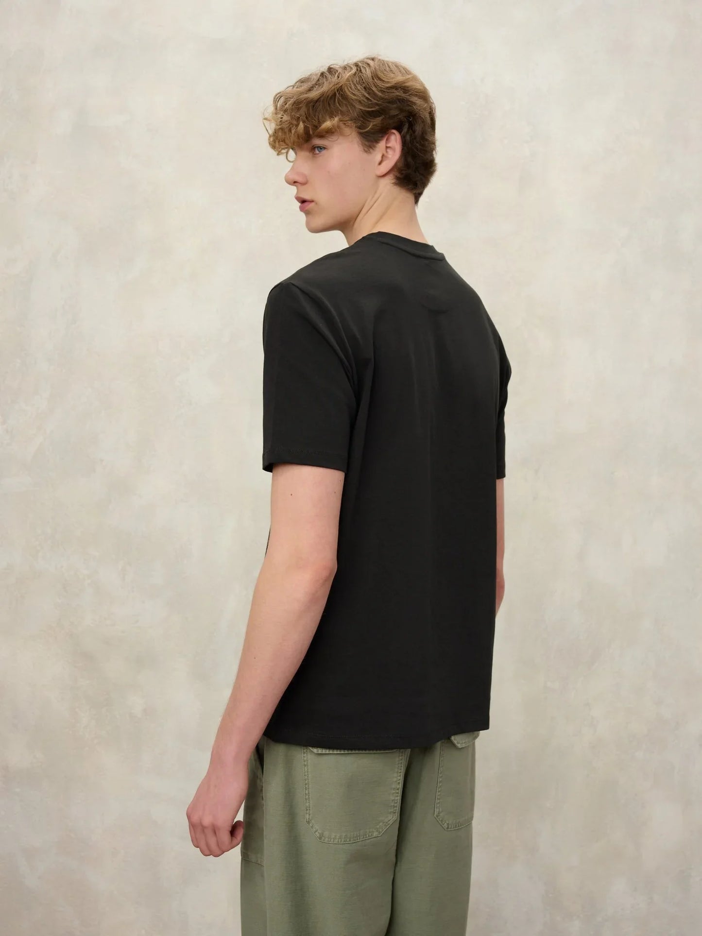 Blauer uomo maglietta in cotone manica corta 26SBLUH02284-007480 999 nero