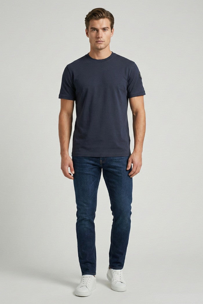 Blauer uomo maglietta manica corta Hanson 2626sbluh02068 007439 888 Blu