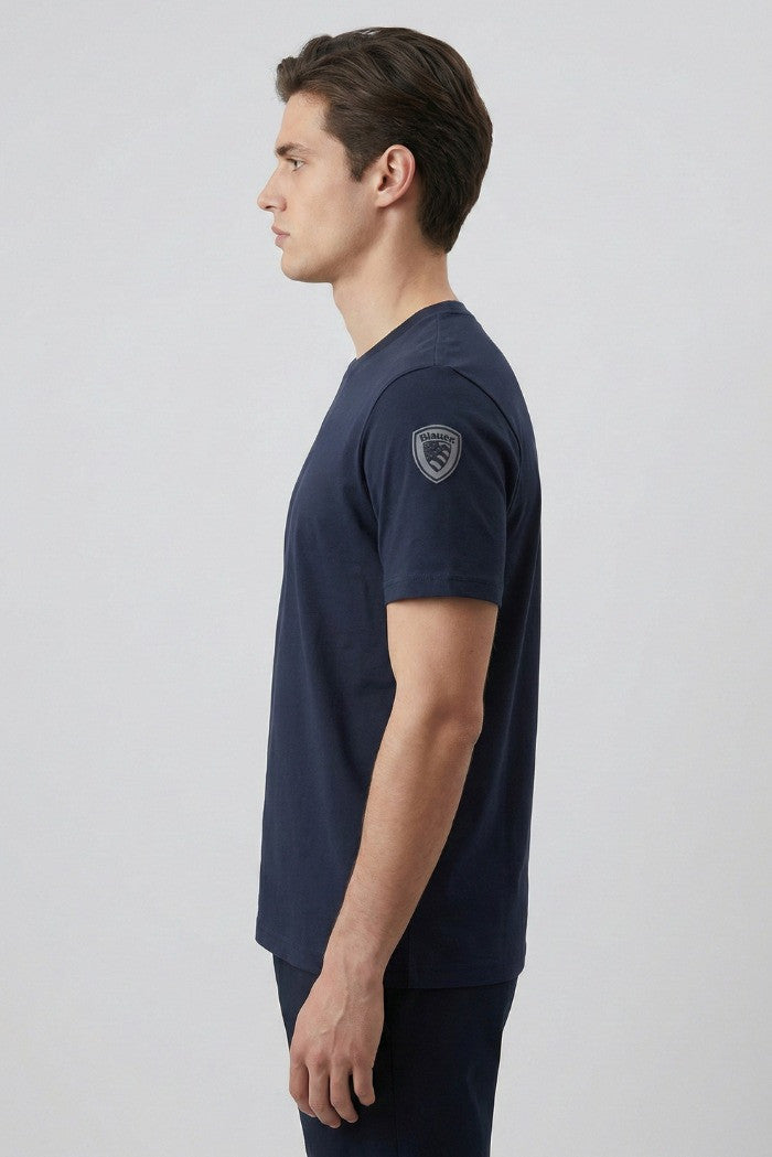 Blauer uomo maglietta manica corta Hanson 2626sbluh02068 007439 888 Blu