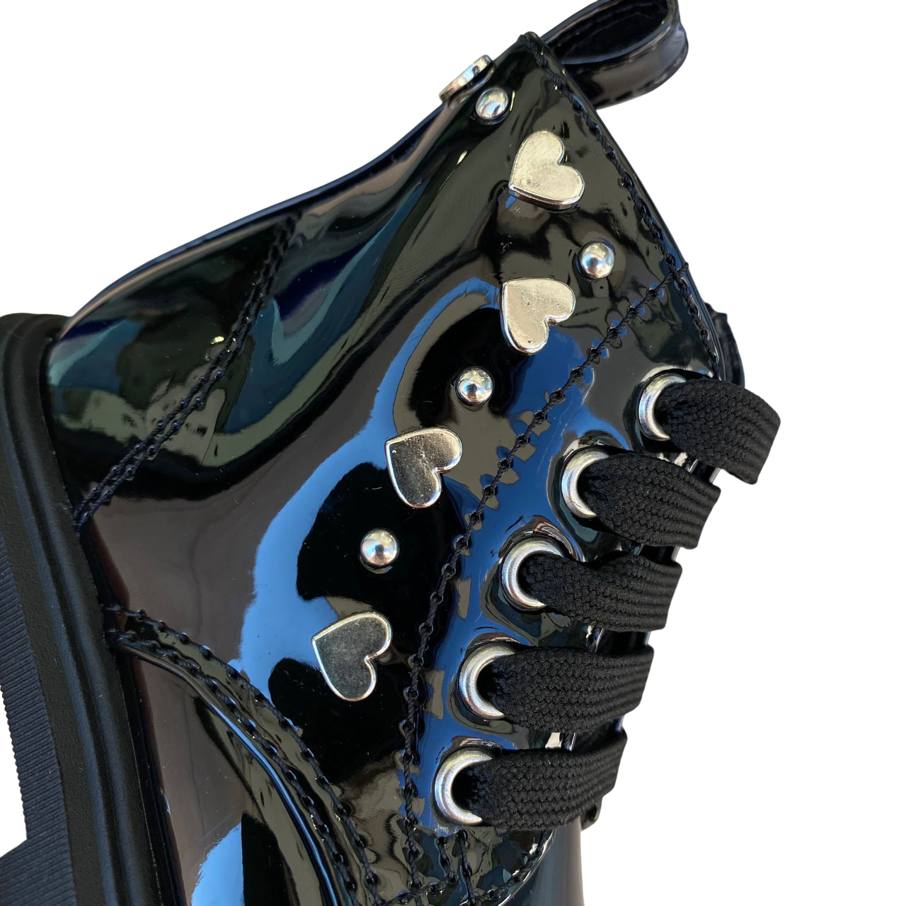 Borchie Cult Stivaletto T-431 - Cuore e Punto Rock Bambine