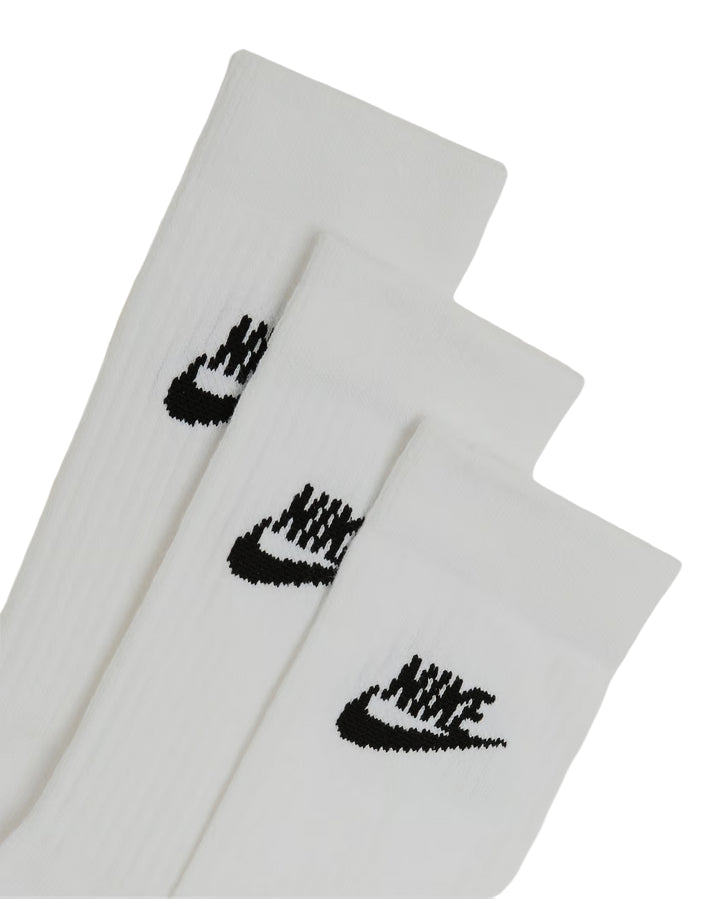 Nike Calze Everyday Essential (3 paia) - Mid-Length, Bianche DX5025-100