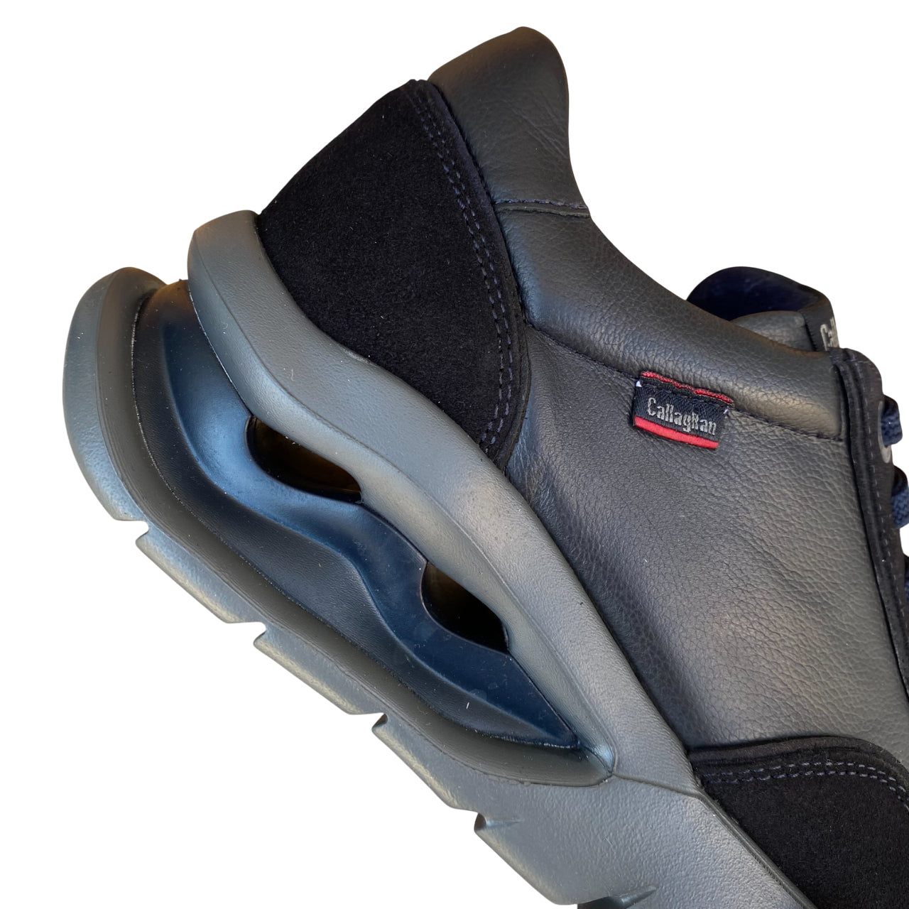 CallagHan Sneakers Uomo Luxe Vento 45423 Blu – Scarpe in Pelle Scamosciata idrorepellente, leggerissime e traspiranti - tallone