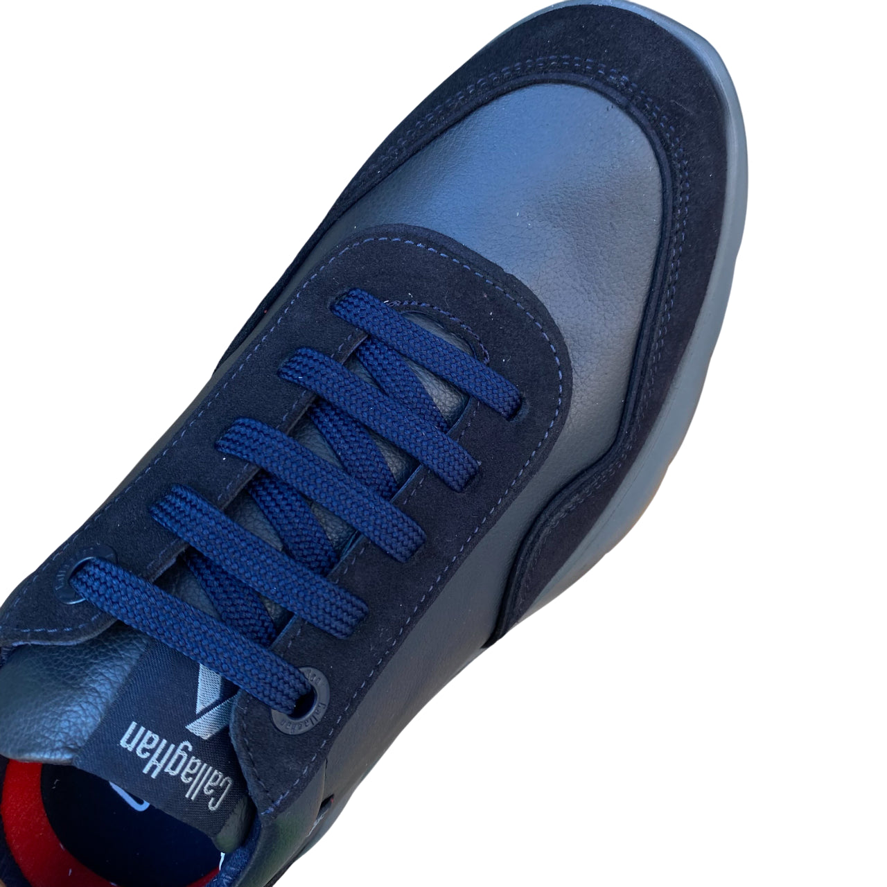 CallagHan Sneakers Uomo Luxe Vento 45423 Blu – Scarpe in Pelle Scamosciata idrorepellente, leggerissime e traspiranti - tomaia
