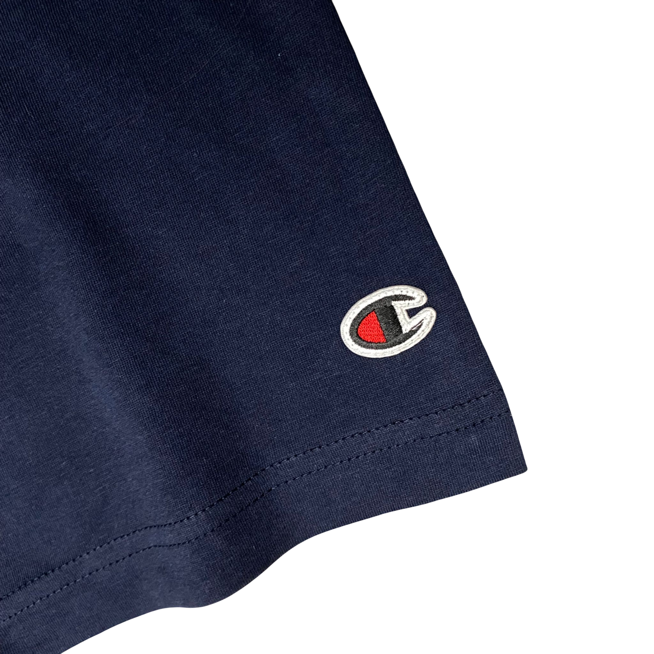 Champion 2 magliette girocollo manica corta da uomo 220267 WW001 bianco-blu