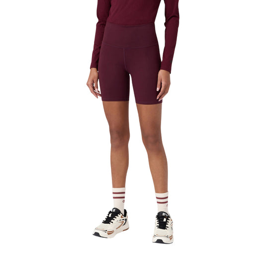 Champion Pantaloncini Donna Biker Bordeaux 118356_RS522