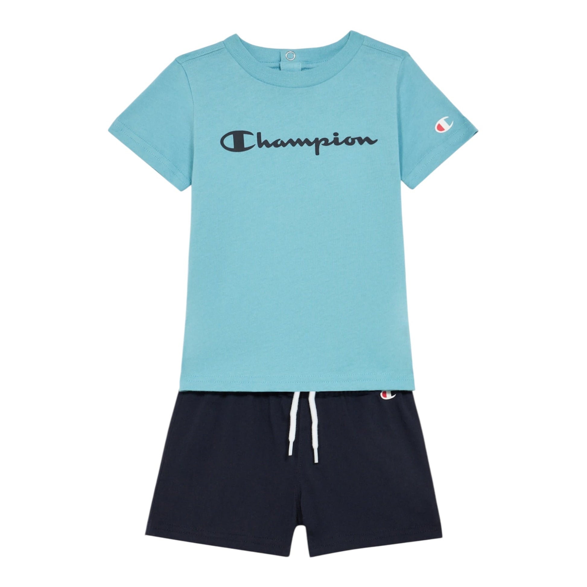 Champion Set Bambino BS060 307527 Blu Grigio