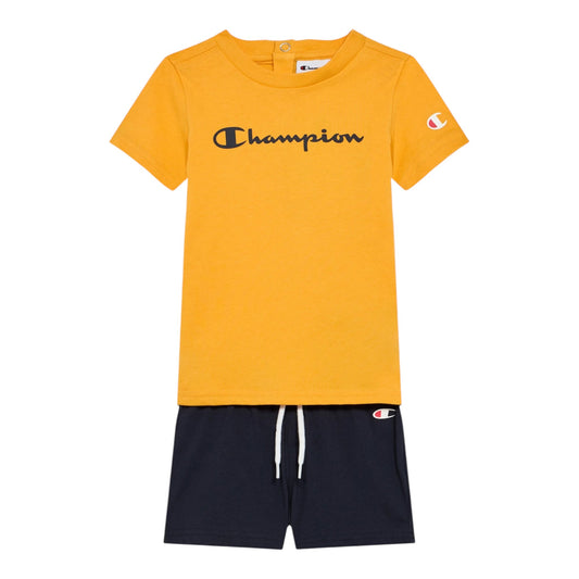Champion Set Bambino YS164 307527 Blu Grigio