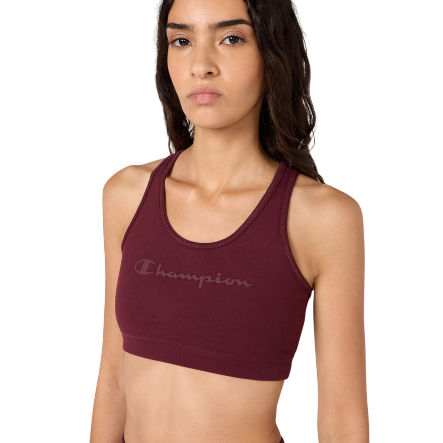 Champion Top Reggiseno donna impatto leggero Bordeaux 118392_RS522 - vista principale
