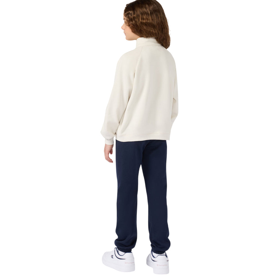 Champion Tuta Junior Full Zip 405240 WW056 Beige-Nero - Tuta Sportiva Bambino Comfort & Stile
