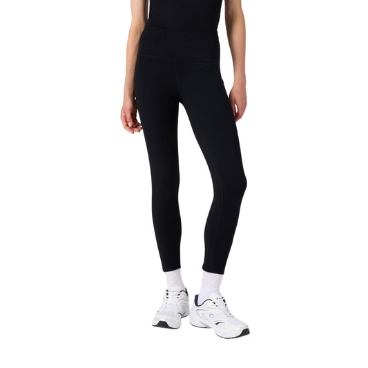 Champion pantaloni sportivi Leggings donna 7/8 Quick Dry neri 118471_KK001