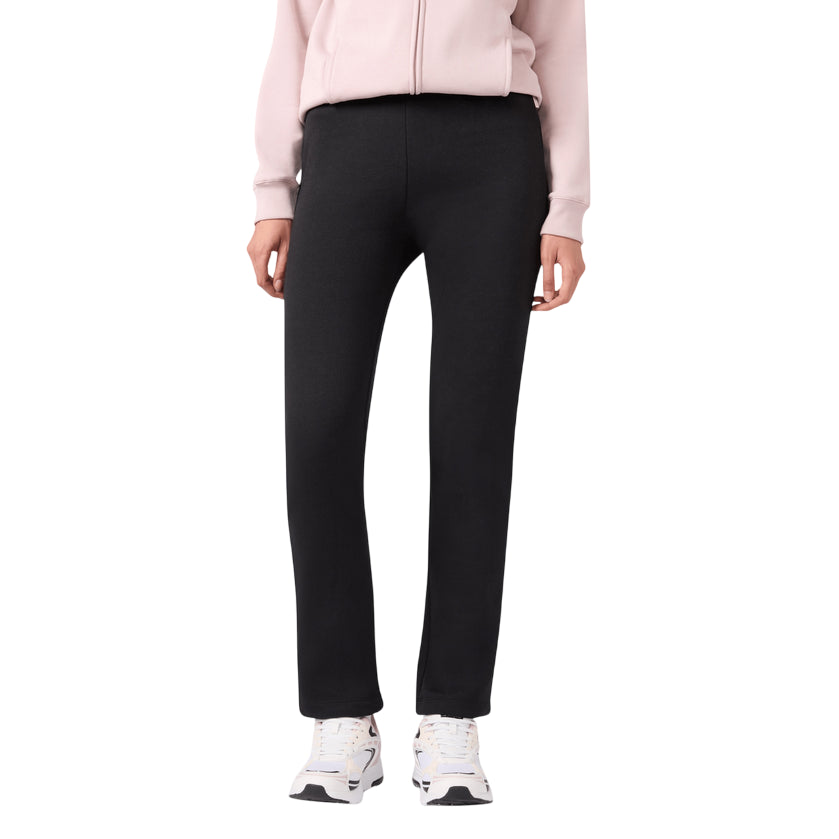 Champion tuta donna full zip 118289 PS208 rosa-nero - completo sportivo elasticizzato comfort e stile