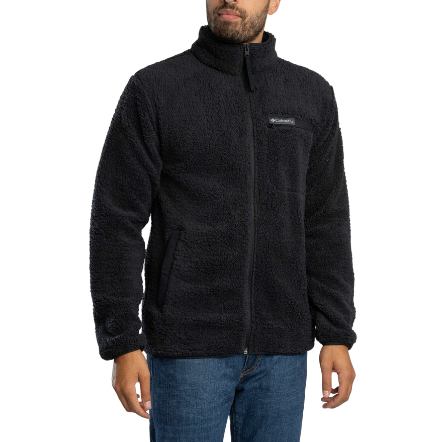 Columbia Giacca Pile Uomo Sherpa Rugged Ridge™ Nero AM2797-010 | Calore Riciclato & Stile Versatile