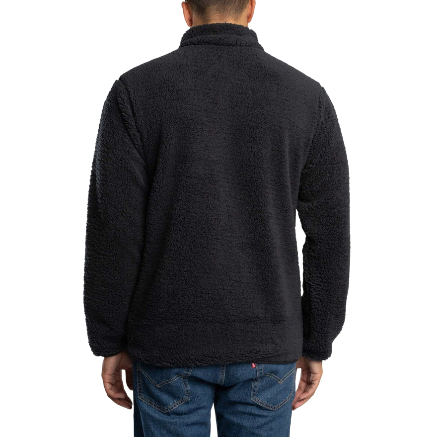 Columbia Giacca Pile Uomo Sherpa Rugged Ridge™ Nero AM2797-010 | Calore Riciclato & Stile Versatile - retro