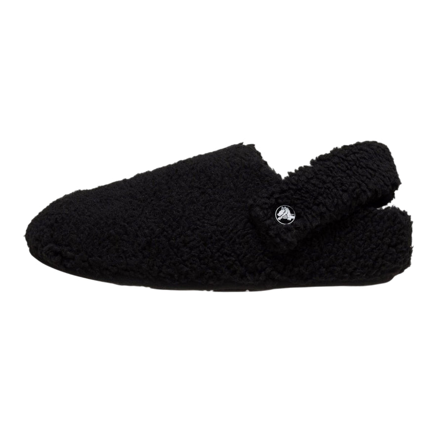 Crocs Classic Cozzzy Slipper Nero 209386/BLK | Pantofola Donna e Uomo - laterale