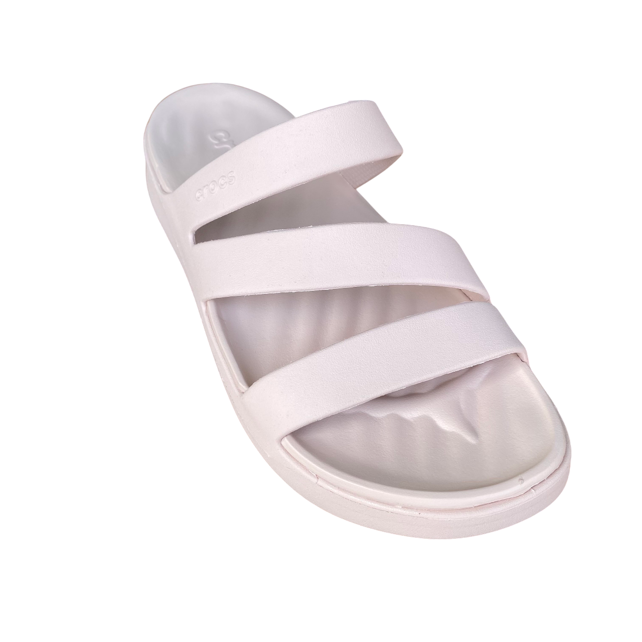Crocs ciabatta sandalo Fuga Strappy da donna 209587-6UR quarzo