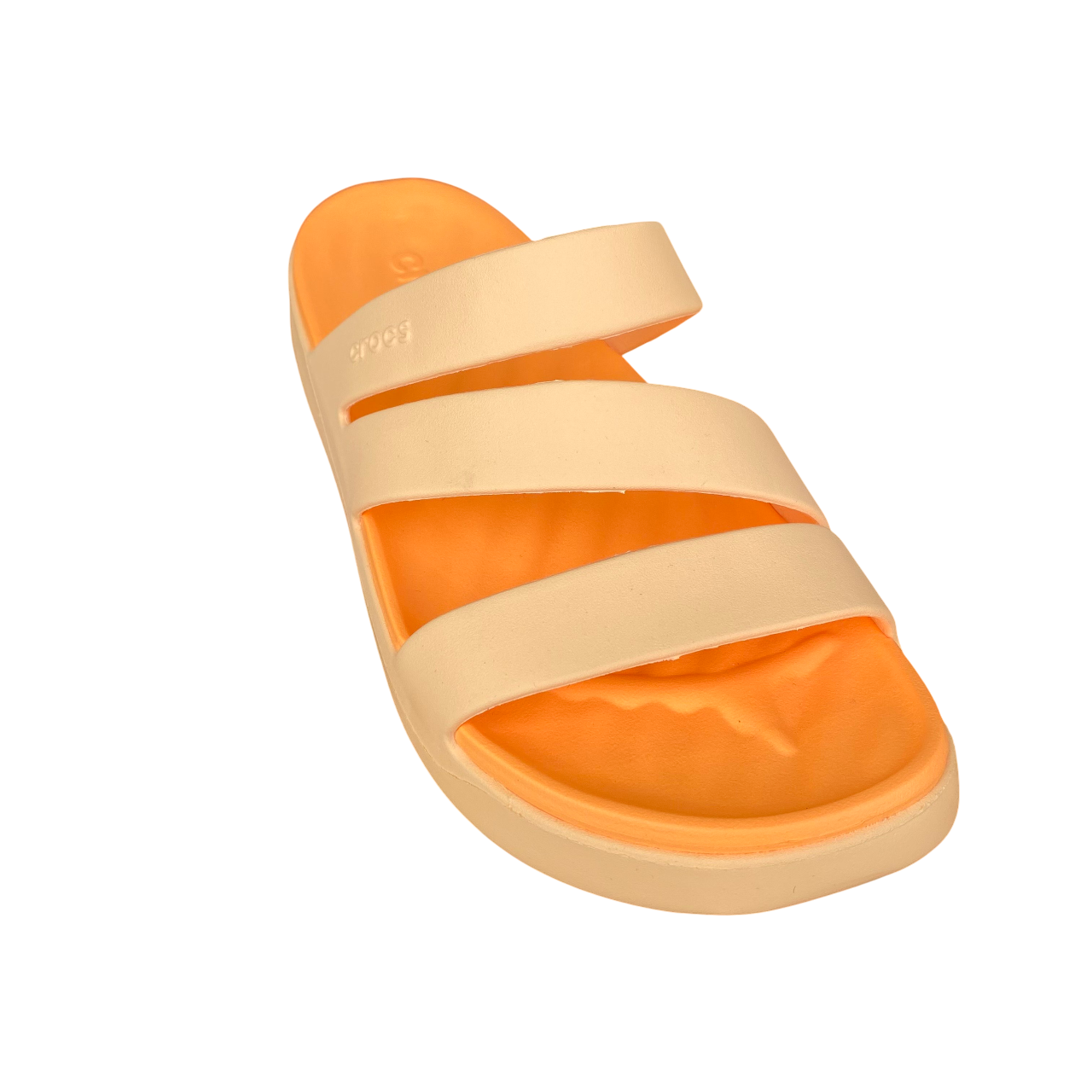 Crocs ciabatta sandalo Fuga Strappy da donna 209587-78Z golden hour