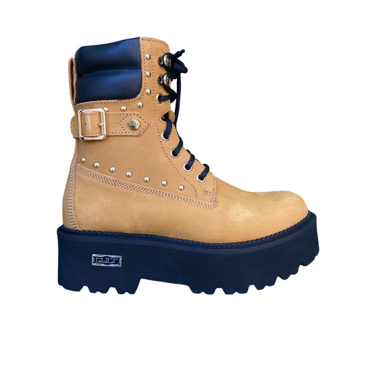 Cult ROCKY 4641 MID W NUBUCK CHESTNUT - Scarponcino Donna Stivaletto Castagna