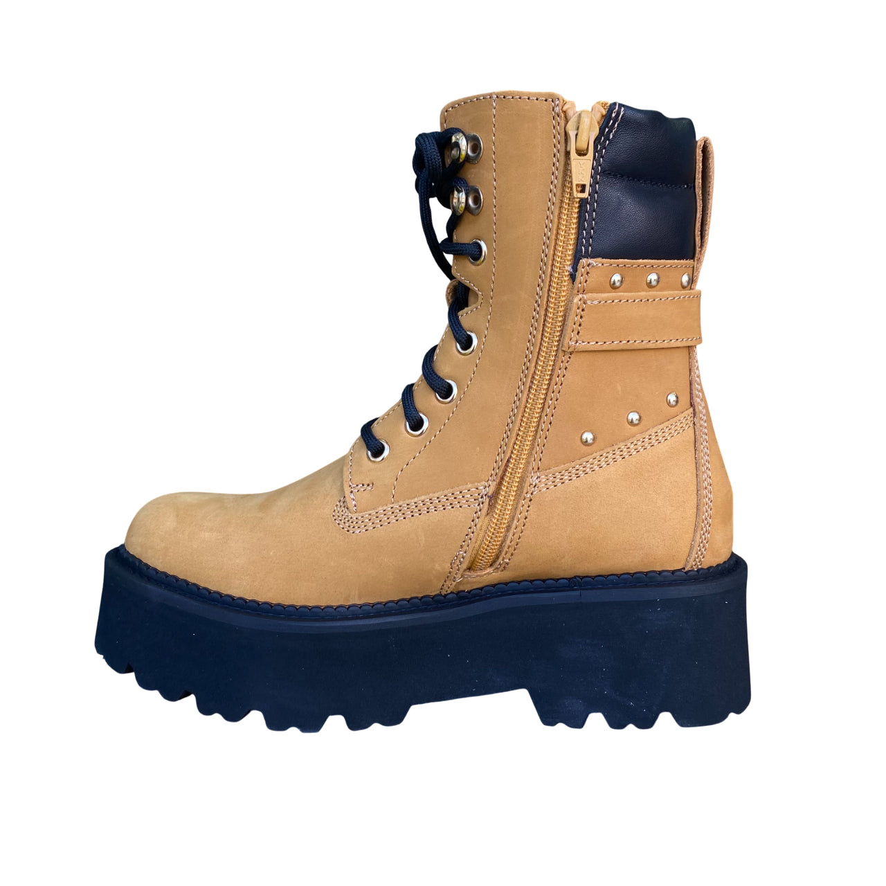 Cult ROCKY 4641 MID W NUBUCK CHESTNUT - Scarponcino Donna Stivaletto Castagna - laterale