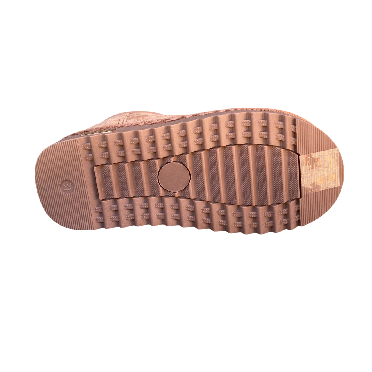 Cult – Stivaletto Junior Unisex Modello Camel T-470 3140 Cammello | Comfort e Calore per l’Inverno dei Ragazzi - suola