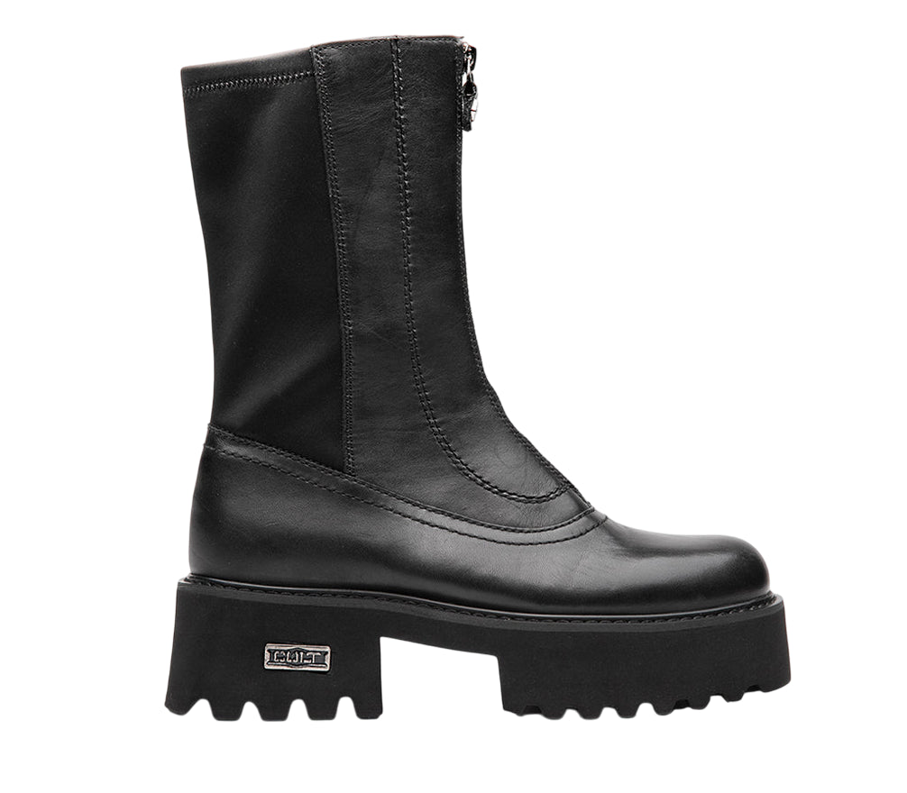 Cult Stivaletto con zip e gambale elastico Cher CLW455900 nero