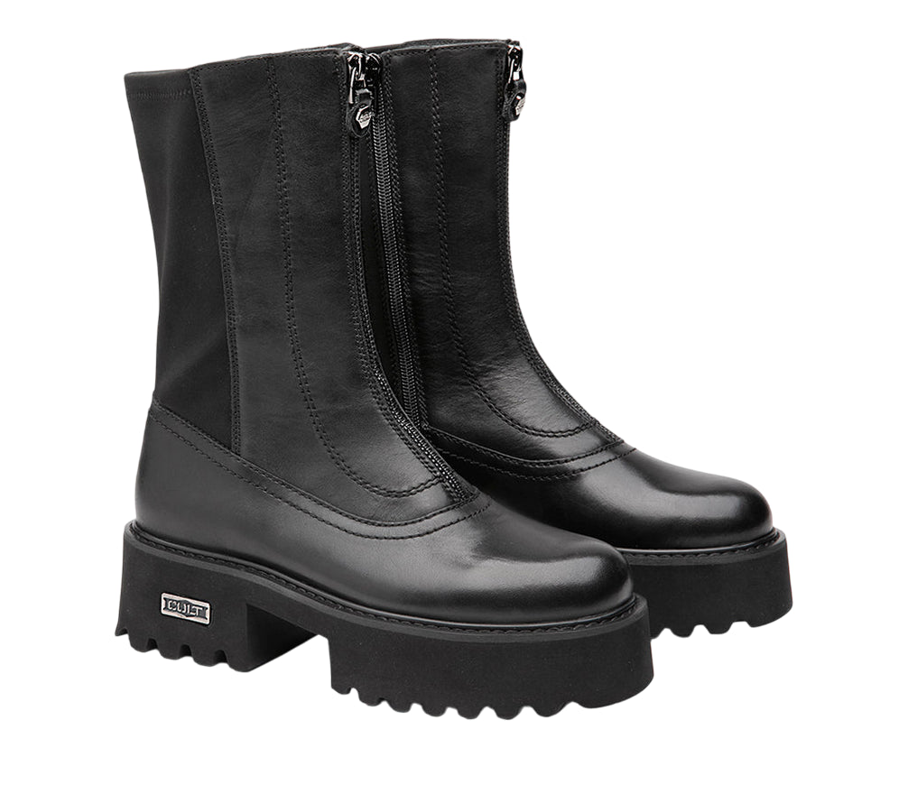Cult Stivaletto con zip e gambale elastico Cher CLW455900 nero