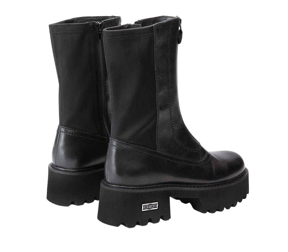Cult Stivaletto con zip e gambale elastico Cher CLW455900 nero