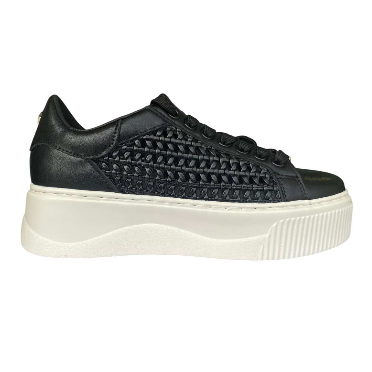 Cult scarpa sneakers con zeppa da donna Perry 4237 nero
