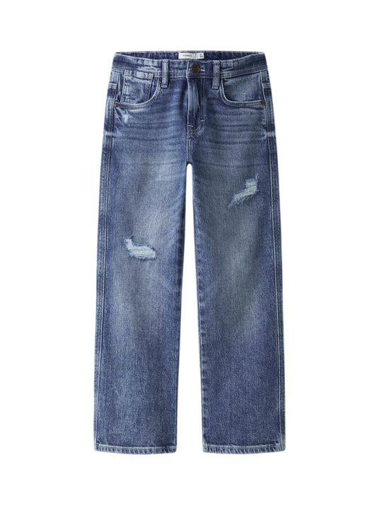 name it pantalone largo da junior Ryan 13247864 blu medio