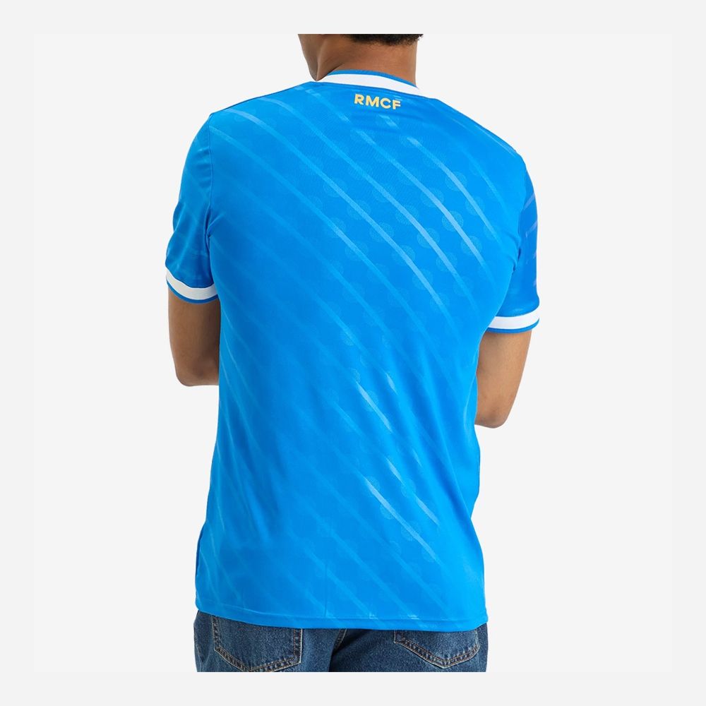 Adidas Real Madrid Maglia 3 JV5845 Azzurro - Maglia calcio uomo con logo Trefoil