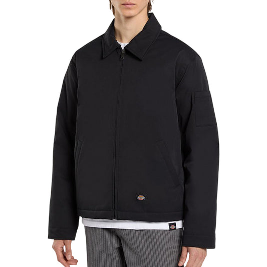 Dickies DK0A87O6BLK Piumino Eisenhower Nero Uomo - Piumino Imbottito Caldo e Casual