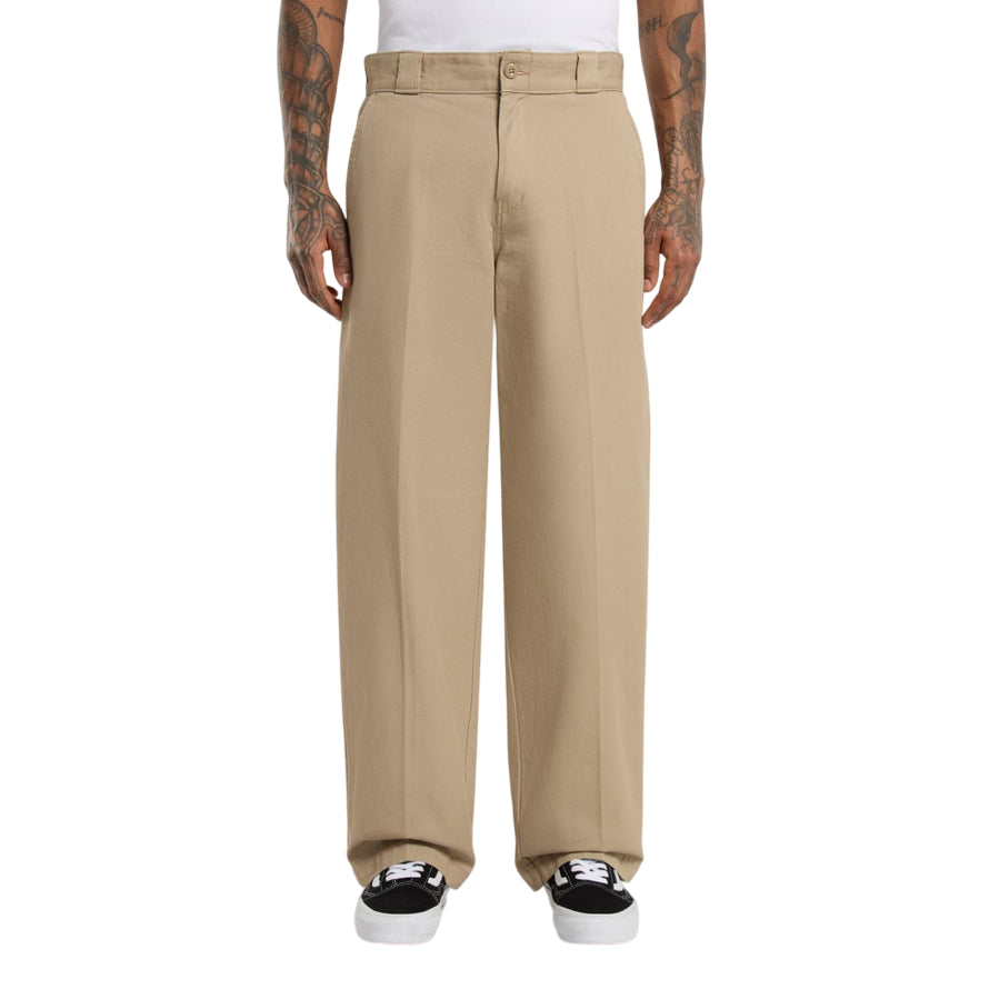 Dickies Pantalone Work Regular 247 Sabbia Uomo - Vista Frontale