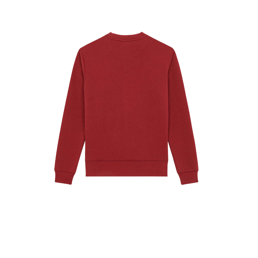Dickies felpa girocollo da adulto Oakport bordeaux DK0A4XCEL161 - retro