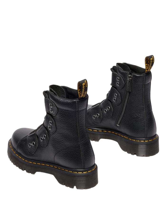 Dr. Martens – Anfibio 1460 Bex LTT 41750001 Nero | Platform Punk, Pelle Liscia, Comfort Urban Unisex