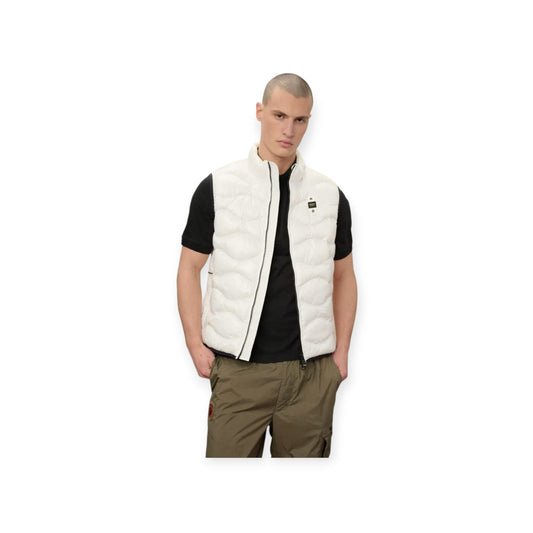 Blauer Gilet da uomo Danny 26SBLUX02184-005958 100GG bianco