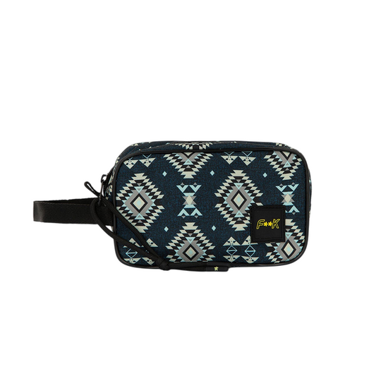 F**K Pochette con logo dotata di chiusura zip. Dimensioni: 16 X 19 X 5 X cm. M02AA81-X05 fantasia