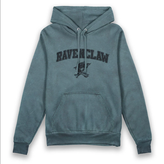 Felpa Harry Potter Corvonero Vintage con Cappuccio Ufficiale Ravenclaw 5056438937055